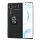 For Huawei Nova 9 Metal Ring Holder 360 Degree Rotating TPU Case(Black)