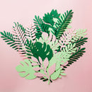 10 in 1 Creative Paper Cutting Shooting Props Tree Leaves Papercut Jewelry Cosmetics Background Photo Photography Props(Black)