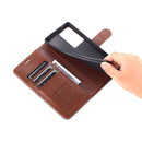 For vivo X70 AZNS Sheepskin Texture Horizontal Flip Leather Case with Holder & Card Slots & Wallet(Brown)