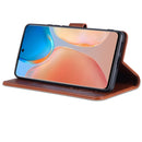 For vivo X70 AZNS Sheepskin Texture Horizontal Flip Leather Case with Holder & Card Slots & Wallet(Brown)