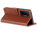 For vivo X70 AZNS Sheepskin Texture Horizontal Flip Leather Case with Holder & Card Slots & Wallet(Brown)