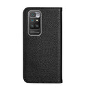 For Xiaomi Redmi 10 Litchi Texture Horizontal Flip Leather Case with Holder & Card Slots(Black)