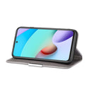 For Xiaomi Redmi 10 Litchi Texture Horizontal Flip Leather Case with Holder & Card Slots(Grey)
