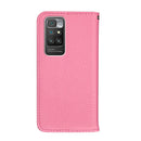 For Xiaomi Redmi 10 Litchi Texture Horizontal Flip Leather Case with Holder & Card Slots(Pink)
