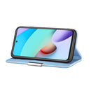 For Xiaomi Redmi 10 Litchi Texture Horizontal Flip Leather Case with Holder & Card Slots(Blue)