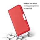 For Xiaomi Redmi 10 Litchi Texture Horizontal Flip Leather Case with Holder & Card Slots(Red)