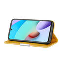 For Xiaomi Redmi 10 Litchi Texture Horizontal Flip Leather Case with Holder & Card Slots(Yellow)