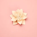 Lotus Creative Paper Cutting Shooting Props Flowers Papercut Jewelry Cosmetics Background Photo Photography Props(Champagne)