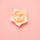 Bougainvillea Creative Paper Cutting Shooting Props Flowers Papercut Jewelry Cosmetics Background Photo Photography Props(Champagne)