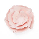 Peony Creative Paper Cutting Shooting Props Flowers Papercut Jewelry Cosmetics Background Photo Photography Props(Pink)