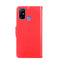 For Doogee X96 Pro Crystal Texture Horizontal Flip Leather Case with Holder & Card Slots & Wallet(Red)