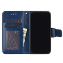 For Doogee X96 Pro Crystal Texture Horizontal Flip Leather Case with Holder & Card Slots & Wallet(Royal Blue)