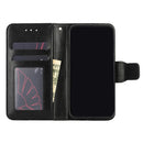 For Doogee X96 Pro Crystal Texture Horizontal Flip Leather Case with Holder & Card Slots & Wallet(Black)