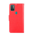 For Ulefone Note 11P Crystal Texture Horizontal Flip Leather Case with Holder & Card Slots & Wallet(Red)