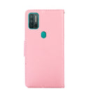 For Ulefone Note 11P Crystal Texture Horizontal Flip Leather Case with Holder & Card Slots & Wallet(Pink)