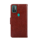 For Ulefone Note 11P Crystal Texture Horizontal Flip Leather Case with Holder & Card Slots & Wallet(Brown)
