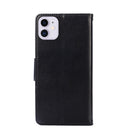 Crystal Texture Horizontal Flip Leather Case with Holder & Card Slots & Wallet For iPhone 11(Black)