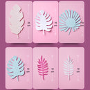 20 in 1 Set Creative Paper Cutting Shooting Props Leaves Flowers Papercut Jewelry Cosmetics Background Photo Photography Props