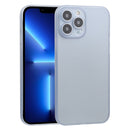 Camera Precision Hole PP Protective Case For iPhone 13 Pro (Gray Blue)