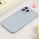 Camera Precision Hole PP Protective Case For iPhone 13 Pro (Gray Blue)