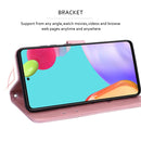 Rose Embossed Horizontal Flip PU Leather Case with Holder & Card Slots & Wallet For iPhone 13 Pro(Rose Gold)