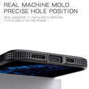 MG Series Carbon Fiber TPU + Clear PC Four-corner Airbag Shockproof Case For iPhone 13 Pro Max(Green)