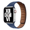 Slimming Loop Magnetic Watch Band For Apple Watch Series 7 41mm / 6&SE&5&4 40mm / 3&2&1 38mm(Midnight Blue)
