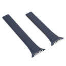 Slimming Loop Magnetic Watch Band For Apple Watch Series 7 41mm / 6&SE&5&4 40mm / 3&2&1 38mm(Hanabishi Grass Color)