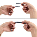 Slimming Loop Magnetic Watch Band For Apple Watch Series 7 41mm / 6&SE&5&4 40mm / 3&2&1 38mm(Saddle Brown)