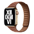 Slimming Loop Magnetic Watch Band For Apple Watch Series 7 45mm / 6&SE&5&4 44mm / 3&2&1 42mm(Saddle Brown)