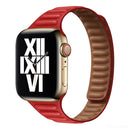 Slimming Loop Magnetic Watch Band For Apple Watch Series 7 45mm / 6&SE&5&4 44mm / 3&2&1 42mm(Red)