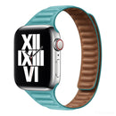 Slimming Loop Magnetic Watch Band For Apple Watch Series 7 45mm / 6&SE&5&4 44mm / 3&2&1 42mm(Lake Blue)