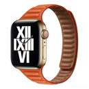 Slimming Loop Magnetic Watch Band For Apple Watch Series 7 45mm / 6&SE&5&4 44mm / 3&2&1 42mm(Sunset Glow)