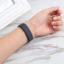 Slimming Loop Magnetic Watch Band For Apple Watch Series 7 45mm / 6&SE&5&4 44mm / 3&2&1 42mm(Hanabishi Grass Color)