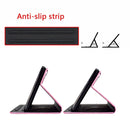 For iPad 2 / 3 / 4 Varnish Glitter Powder Horizontal Flip Leather Case with Holder & Card Slot(Rose Gold)