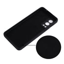 For OnePlus Nord 2 5G Solid Color Liquid Silicone Shockproof Full Coverage Protective Case(Black)