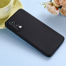 For OnePlus Nord 2 5G Solid Color Liquid Silicone Shockproof Full Coverage Protective Case(Black)