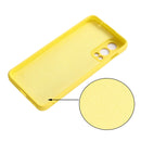 For OnePlus Nord 2 5G Solid Color Liquid Silicone Shockproof Full Coverage Protective Case(Yellow)