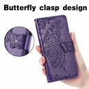 For OPPO Realme GT Master Butterfly Love Flower Embossed Horizontal Flip Leather Case with Holder & Card Slots & Wallet & Lanyard(Dark Purple)