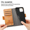 For Huawei P50 Pro CaseNeo Business Splicing Dual Magnetic Buckle Horizontal Flip PU Leather Case with Holder & Card Slots & Wallet(Khaki)