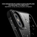 MG Series Carbon Fiber TPU + Clear PC Four-corner Airbag Shockproof Case For iPhone XR(White)