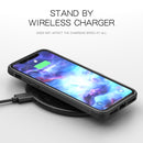MG Series Carbon Fiber TPU + Clear PC Four-corner Airbag Shockproof Case For iPhone XR(White)