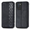 For Infinix Note 10 Pro Cubic Grid Pressed Horizontal Flip Magnetic PU Leather Case with Holder & Card Slots & Wallet(Black)