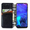 For Infinix Note 10 Pro Cubic Grid Pressed Horizontal Flip Magnetic PU Leather Case with Holder & Card Slots & Wallet(Black)