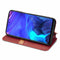For Infinix Note 10 Pro Cubic Grid Pressed Horizontal Flip Magnetic PU Leather Case with Holder & Card Slots & Wallet(Red)
