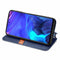 For Infinix Note 10 Pro Cubic Grid Pressed Horizontal Flip Magnetic PU Leather Case with Holder & Card Slots & Wallet(Blue)