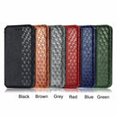 For Infinix Note 10 Pro Cubic Grid Pressed Horizontal Flip Magnetic PU Leather Case with Holder & Card Slots & Wallet(Green)