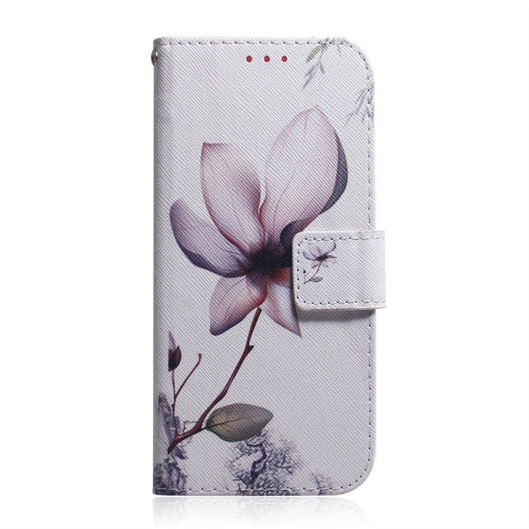 For Galaxy A51 Coloured Drawing Horizontal Flip Leather Case, with Holder & Card Slots & Wallet(Magnolia Flower)