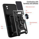 For Xiaomi Redmi 9A Sliding Camera Cover Design TPU+PC Protective Case(Rose Gold)