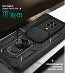 For Xiaomi Redmi Note 9S Sliding Camera Cover Design TPU+PC Protective Case(Black)
